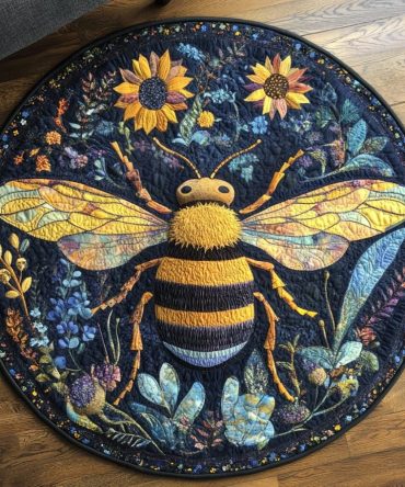 Nectar Nest Quilted Round Mat