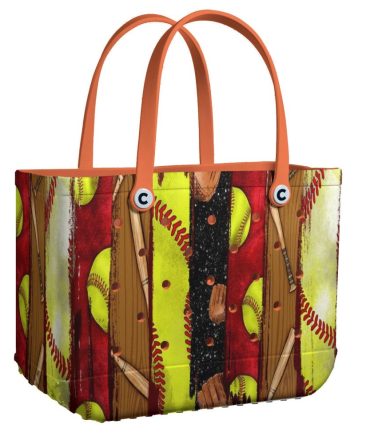 Bucket Tote Bag, Limited Edition Bogg Bag, Beach Bag Neon Hit