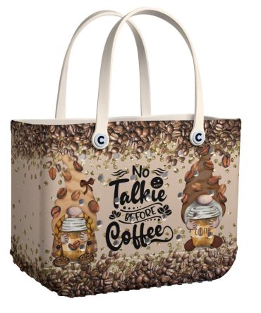 Bucket Tote Bag, Limited Edition Bogg Bag, Beach Bag No Talkie Gnomes