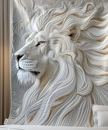 Noble Strength Quilted Blanket