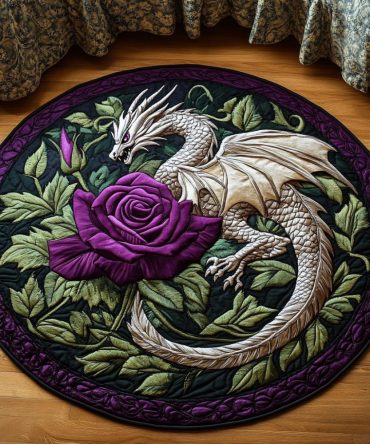 Noble Beast Quilted Round Mat