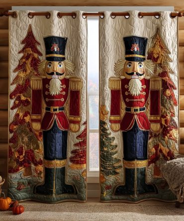Nutcracker Dreams Quilted Curtains