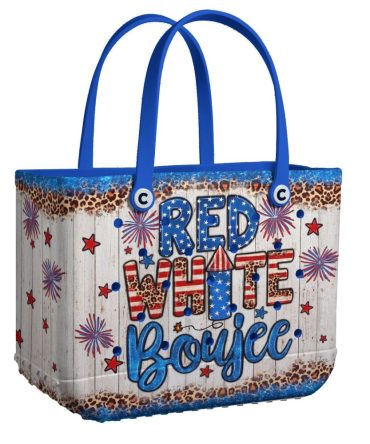 Patriotic Red White & Blue Tote Bag - Stylish & Spacious For All Your Essentials
