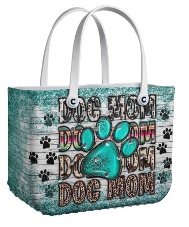 Bucket Tote Bag, Limited Edition Bogg Bag, Beach Bag Paw Mom