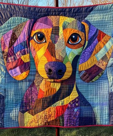 Paws And Snouts Quilted Blanket