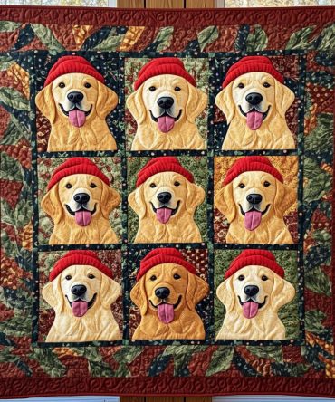 Paws And Snuggles Quilted Blanket