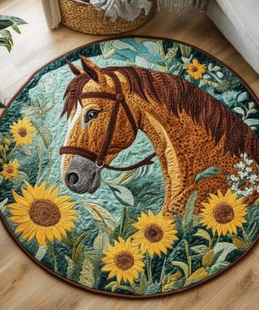 Plains Spirit Quilted Round Mat