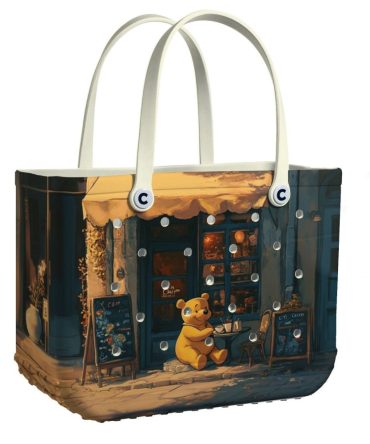 Bucket Tote Bag, Limited Edition Bogg Bag, Beach Bag Pooh'S Charming Cairn