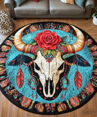 Prairie Soul Quilted Round Mat