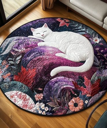 Pure Grace Quilted Round Mat