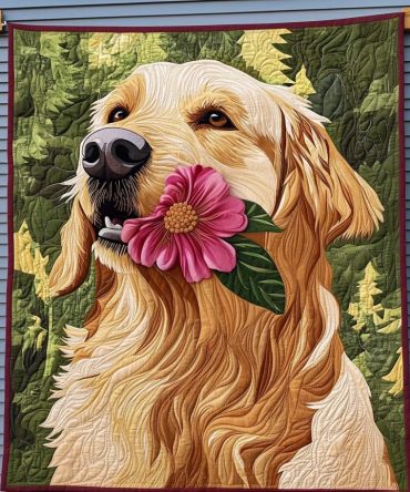 Radiant Fur Quilted Blanket