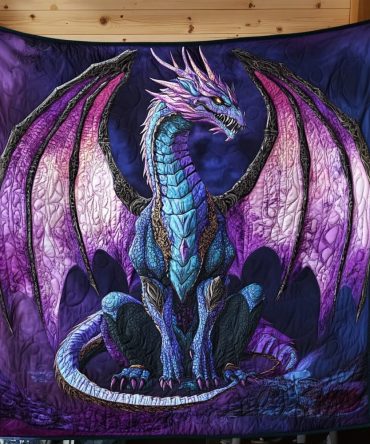 Realm Guardian Quilted Blanket