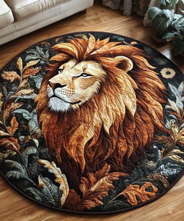 Regal Pride Quilted Round Mat
