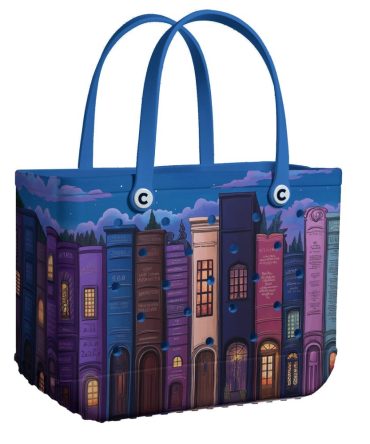 Bucket Tote Bag, Limited Edition Bogg Bag, Beach Bag Road Book