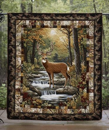 Rustic Wilds Quilted Blanket