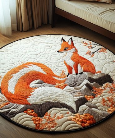 Sakura Spirit Quilted Round Mat