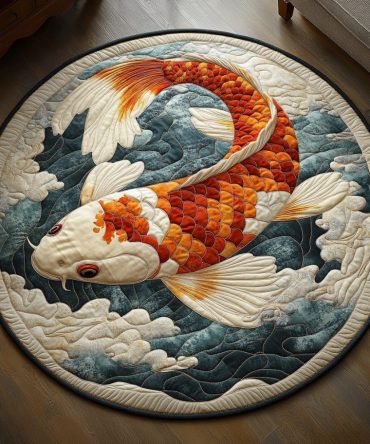 Sakura Swim Quilted Round Mat