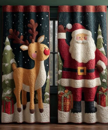 Santa Classic Quilted Curtains
