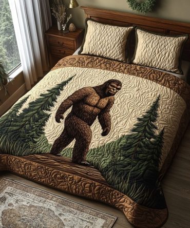 Sasquatch Grove 3-Piece Quilted Bedding Set