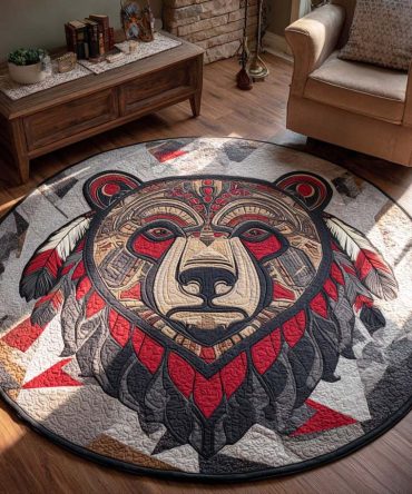 Savage Roar Quilted Round Mat