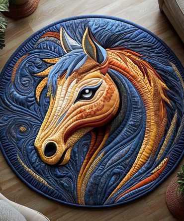 Savanna Spirit Quilted Round Mat