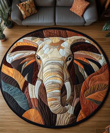 Savannah Stomp Quilted Round Mat