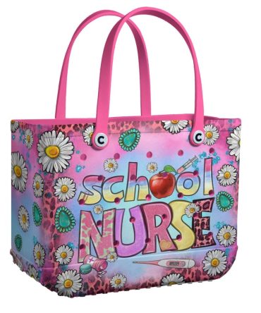 Colorful School Nurse Tote Bag – Stylish, Fun, And Durable For Everyday Use