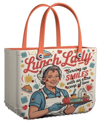 Bucket Tote Bag, Limited Edition Bogg Bag, Beach Bag Serving Smiles