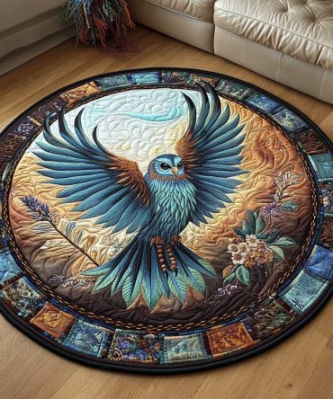 Shadow Glider Quilted Round Mat