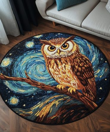 Shadow Glider Quilted Round Mat