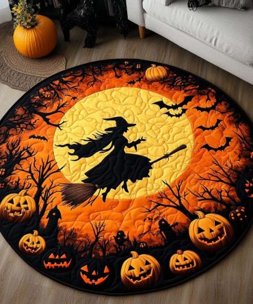 Shadow Glow Quilted Round Mat