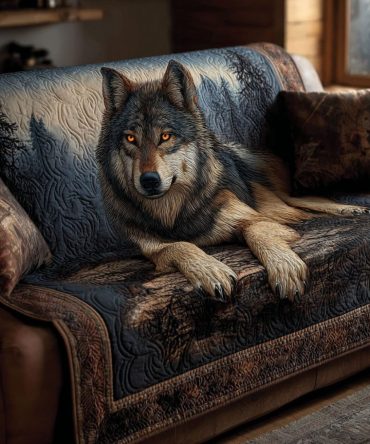 Shadow Howler Quilted Sofa Cover