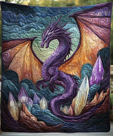 Shadowflame Quilted Blanket
