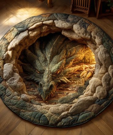 Shadowflare Spirit Quilted Round Mat