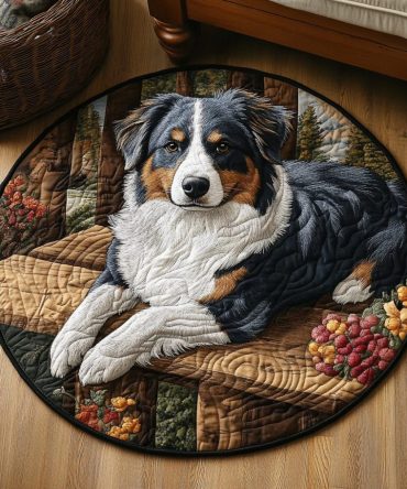 Shepherd Trail Quilted Round Mat