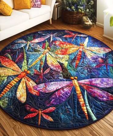 Sky Dancer Quilted Round Mat