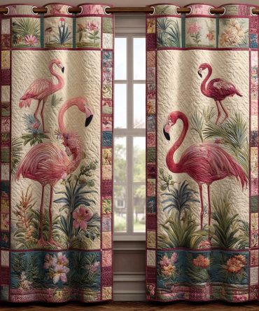 Soft Plumage Quilted Curtains