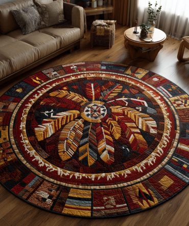 Soul Catcher Quilted Round Mat