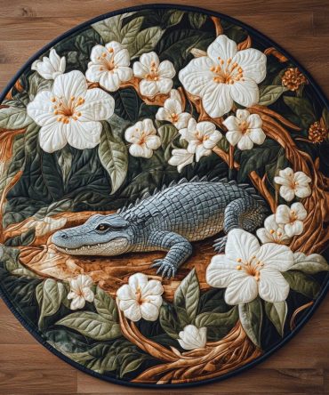 Southern Beast Quilted Round Mat