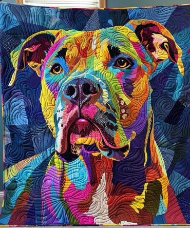 Spectrum Pup Adventure Quilted Blanket