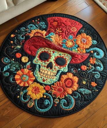Spirit Dance Quilted Round Mat