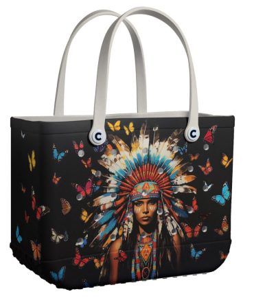 Bucket Tote Bag, Limited Edition Bogg Bag, Beach Bag Spirit Of Strength