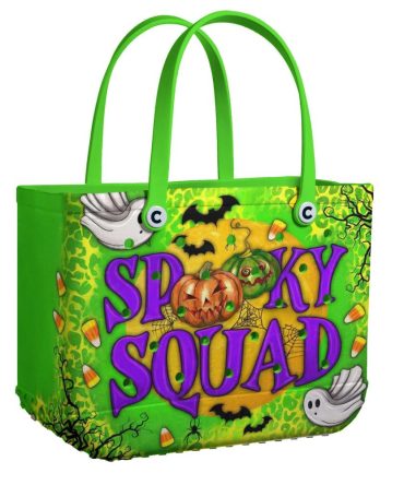 Spooky Squad Halloween Tote Bag – Fun & Festive Design For Trick-Or-Treating & Shopping