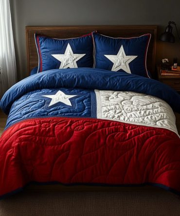 Star Of Texas 3-Piece Quilted Bedding Set