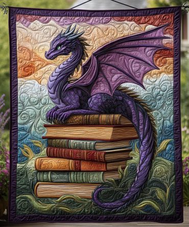 Starborn Scales Quilted Blanket