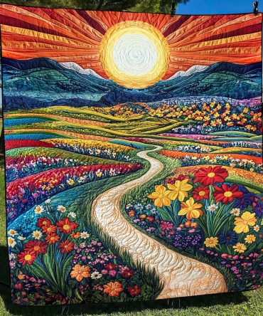 Sunbeam Serenity Quilted Blanket