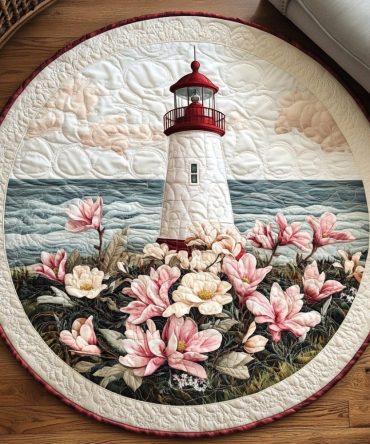 Sunset Watch Quilted Round Mat