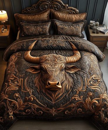 Taurus 3-Piece Quilted Bedding Set