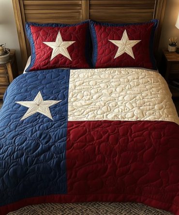 Texas Glory 3-Piece Quilted Bedding Set