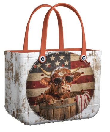 Bucket Tote Bag, Limited Edition Bogg Bag, Beach Bag The Soapy Patriot
